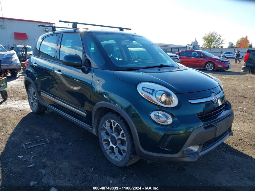 2014 Fiat 500L Trekking VIN: ZFBCFADHXEZ020201 Lot: 40749339