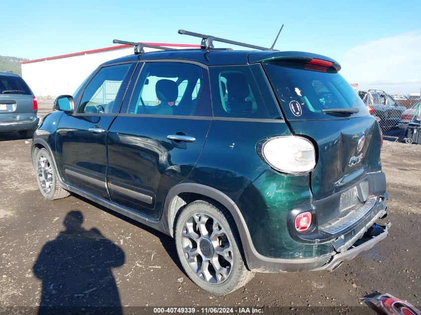 2014 Fiat 500L Trekking VIN: ZFBCFADHXEZ020201 Lot: 40749339