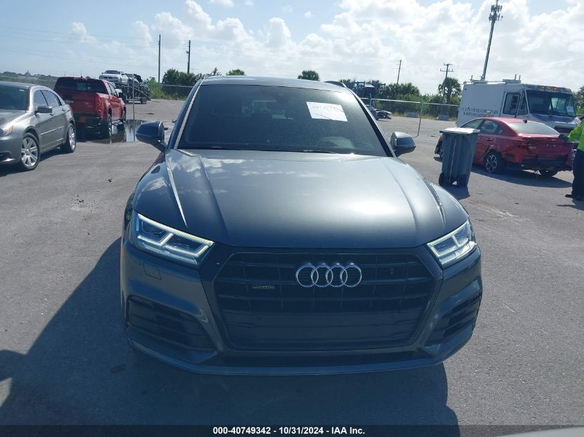 2020 Audi Q5 Titanium Premium Plus 45 Tfsi Quattro S Tronic VIN: WA1ENAFYXL2096037 Lot: 40749342