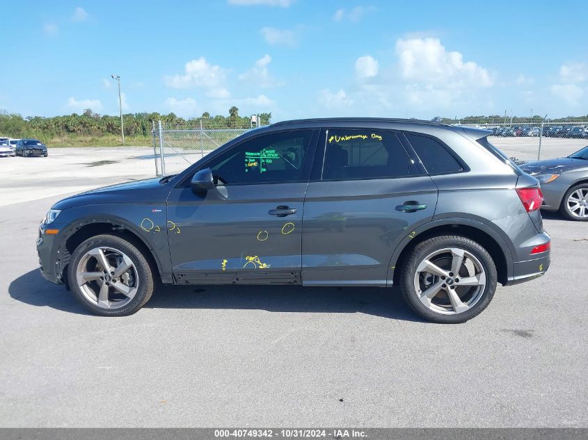 2020 Audi Q5 Titanium Premium Plus 45 Tfsi Quattro S Tronic VIN: WA1ENAFYXL2096037 Lot: 40749342