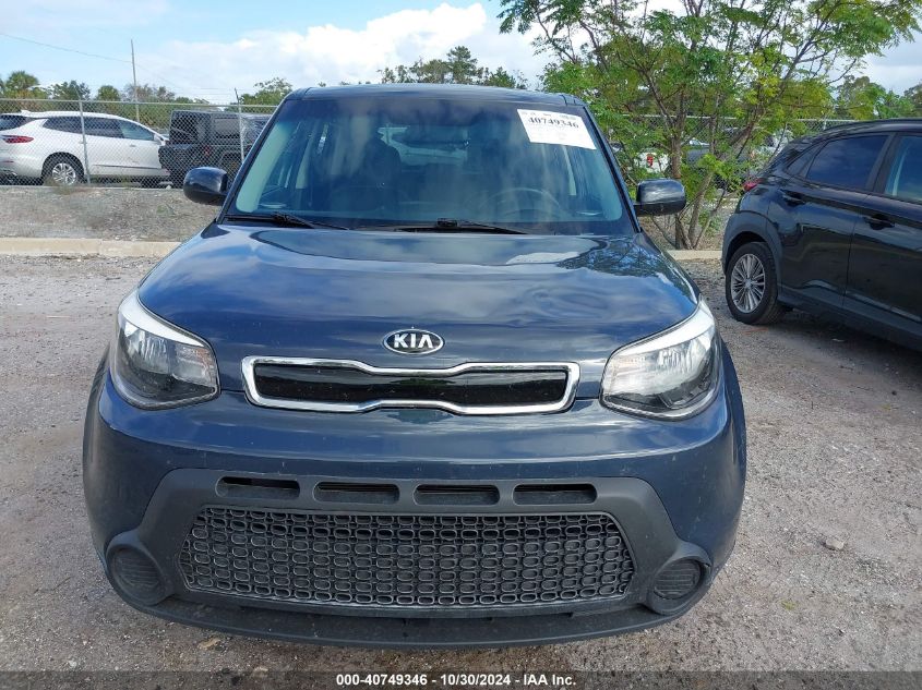 2015 Kia Soul + VIN: KNDJP3A55F7191345 Lot: 40749346