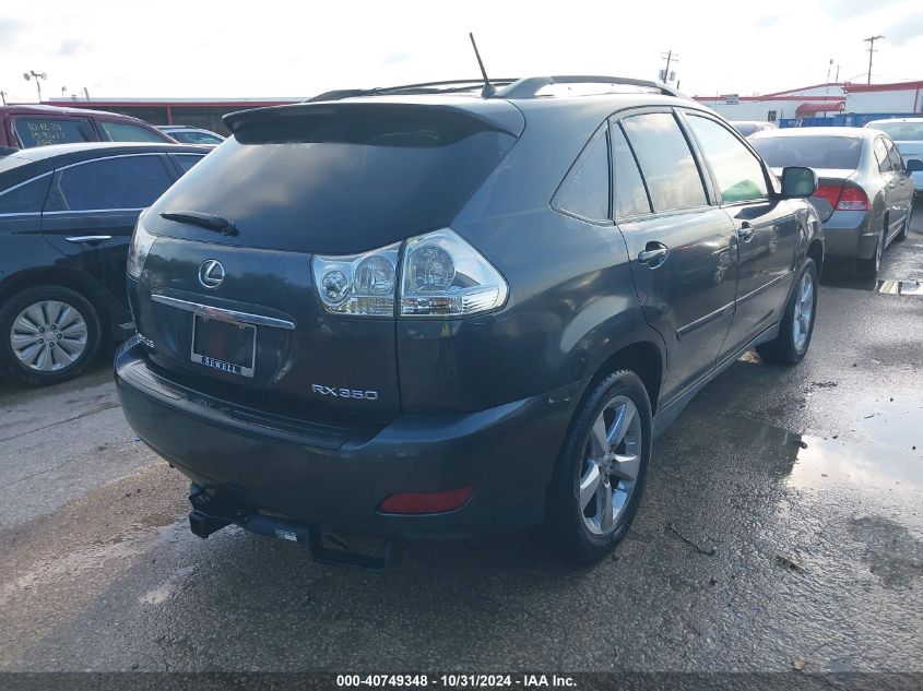 2007 Lexus Rx 350 VIN: 2T2GK31U57C004388 Lot: 40749348