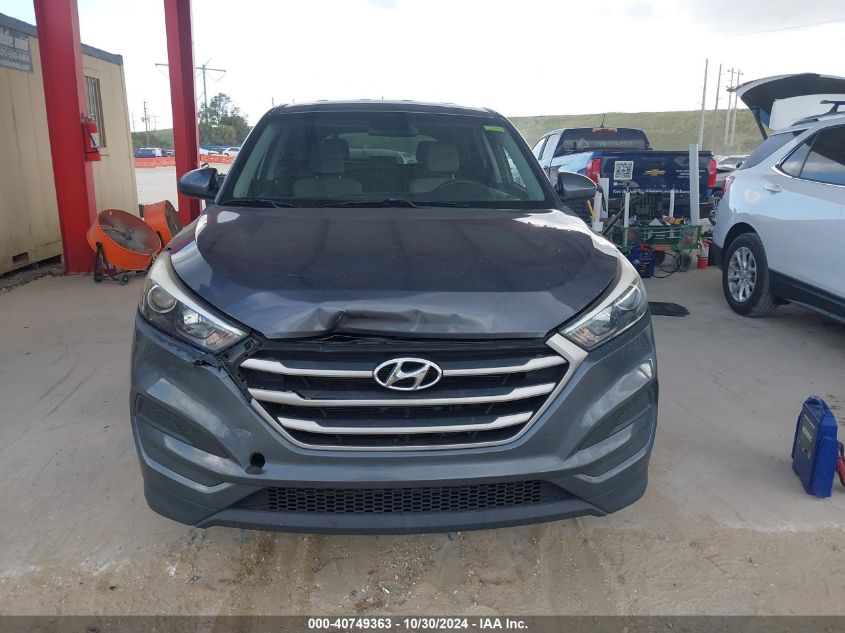 2018 Hyundai Tucson Se VIN: KM8J23A45JU646111 Lot: 40749363