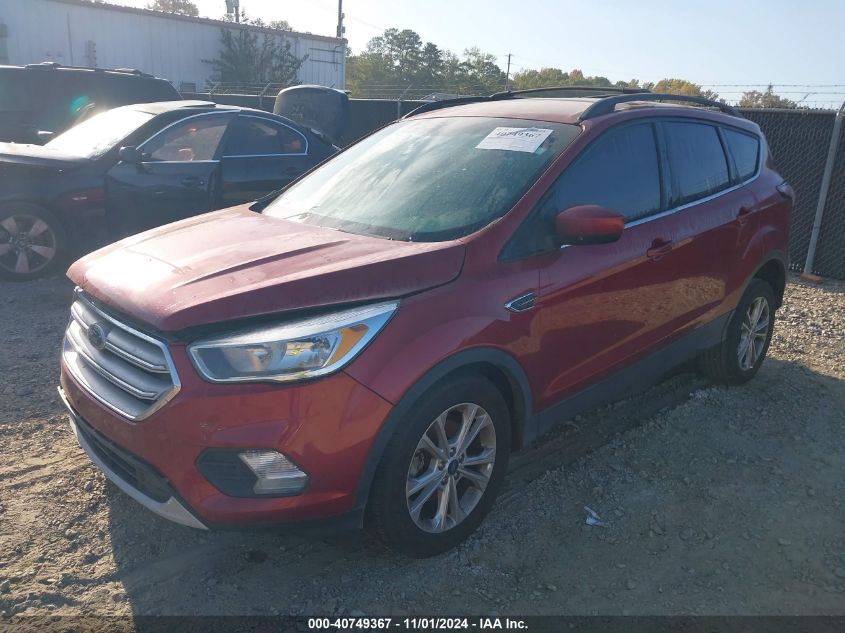 VIN 1FMCU0GD9JUD41042 2018 Ford Escape, SE no.2