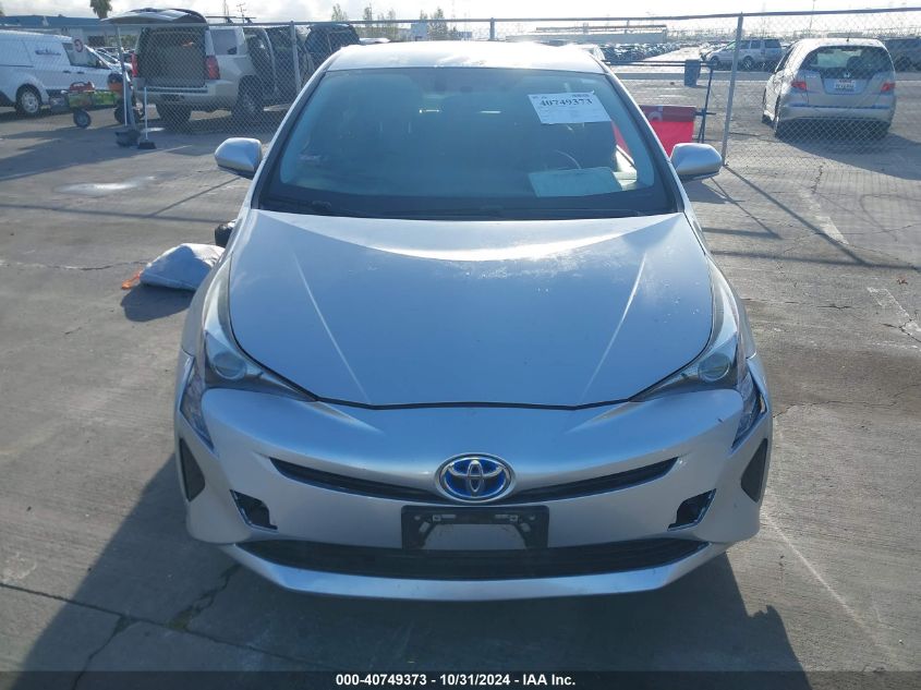 2016 Toyota Prius Three VIN: JTDKARFU4G3020958 Lot: 40749373