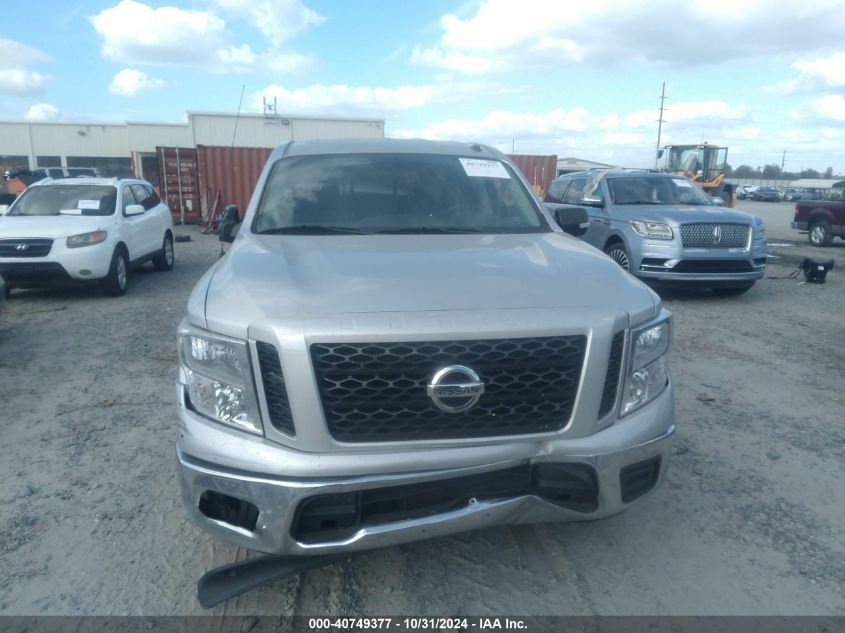 2019 Nissan Titan Sv VIN: 1N6AA1EKXKN516970 Lot: 40749377