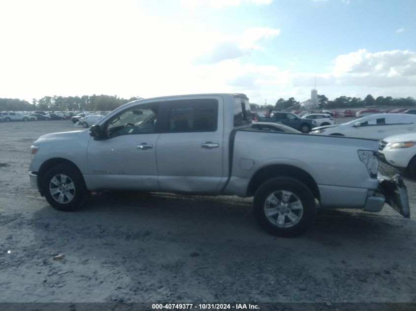 2019 Nissan Titan Sv VIN: 1N6AA1EKXKN516970 Lot: 40749377