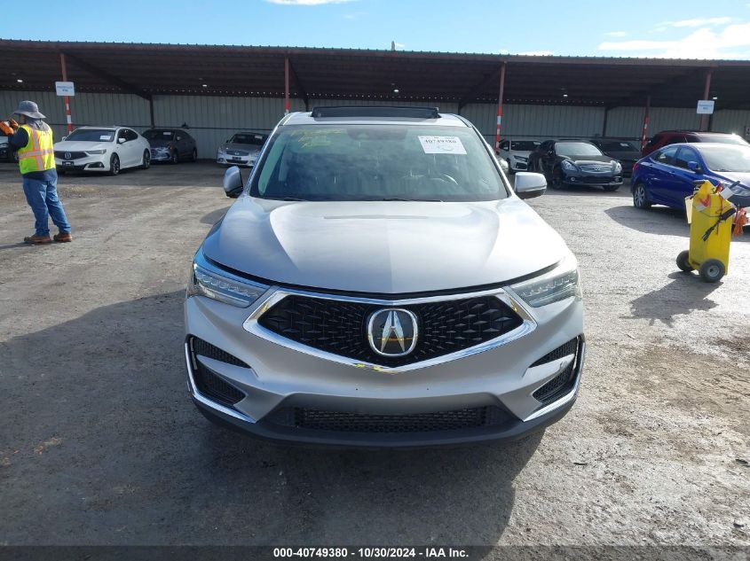 2021 Acura Rdx Standard VIN: 5J8TC1H34ML011114 Lot: 40749380