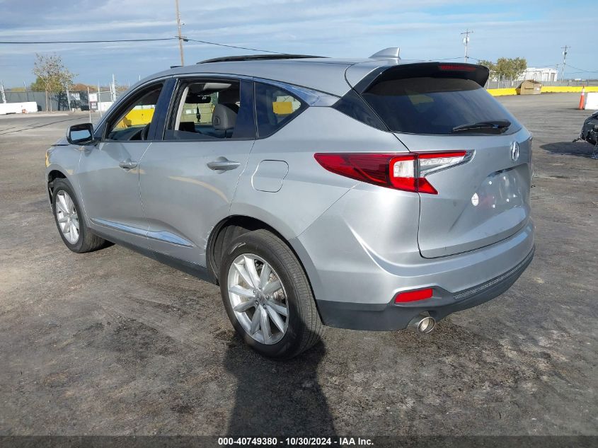 2021 Acura Rdx Standard VIN: 5J8TC1H34ML011114 Lot: 40749380