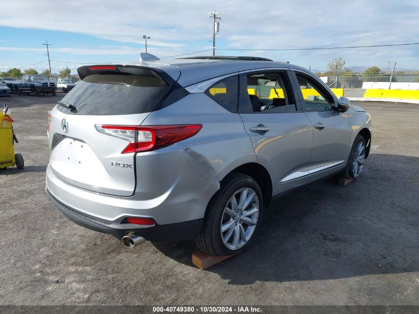 2021 Acura Rdx Standard VIN: 5J8TC1H34ML011114 Lot: 40749380