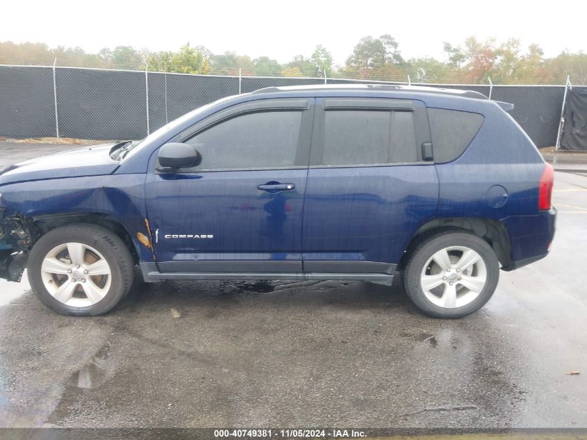 2016 Jeep Compass Sport/Sport Se VIN: 1C4NJCBA9G0690495 Lot: 40749381