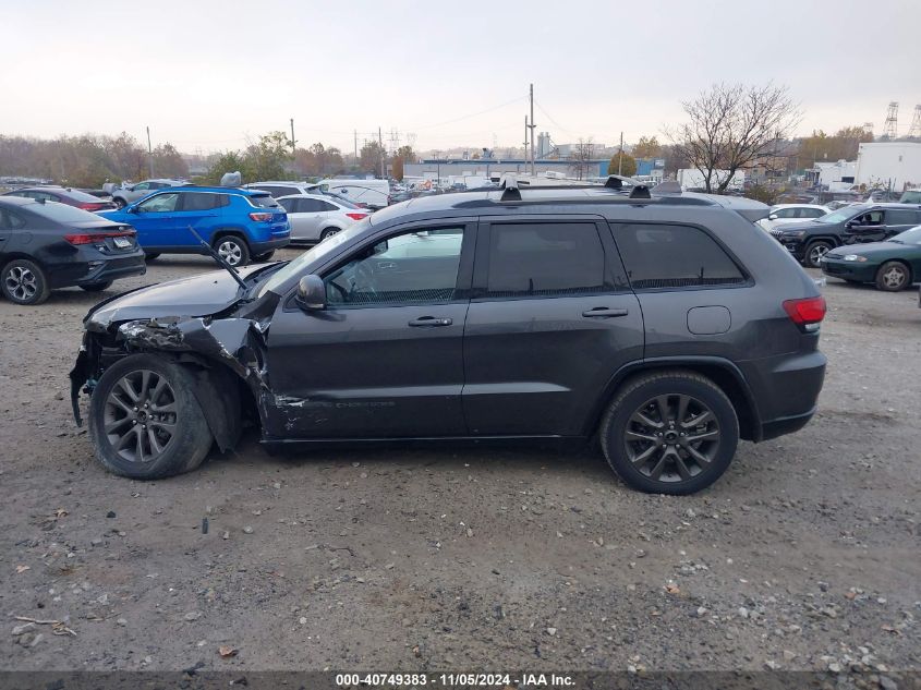 2016 Jeep Grand Cherokee Limited 75Th Anniversary VIN: 1C4RJFBGXGC405292 Lot: 40749383