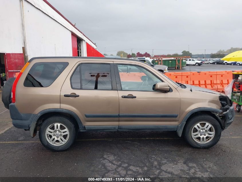 2003 Honda Cr-V Ex VIN: SHSRD78853U100494 Lot: 40749393