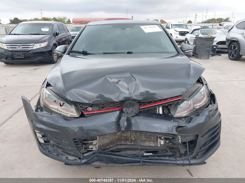 2017 VOLKSWAGEN GOLF GTI AUTOBAHN 4-DOOR/S 4-DOOR/SE 4-DOOR/SPORT 4-DOOR - 3VW547AU0HM010893