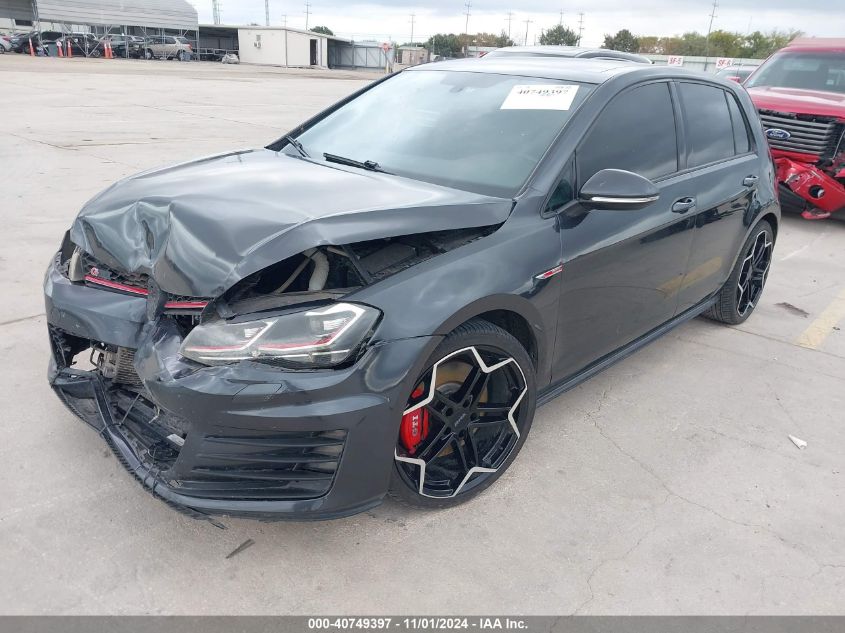 2017 VOLKSWAGEN GOLF GTI AUTOBAHN 4-DOOR/S 4-DOOR/SE 4-DOOR/SPORT 4-DOOR - 3VW547AU0HM010893