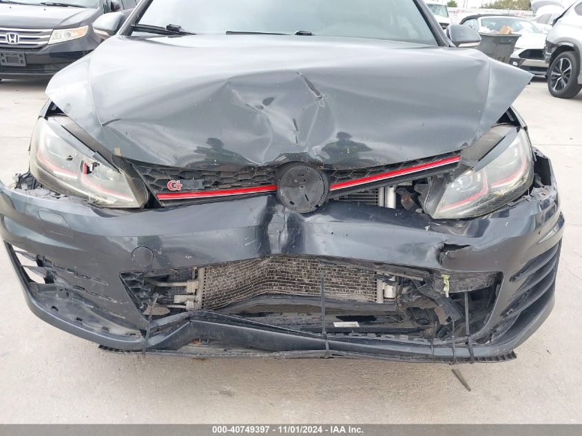 2017 VOLKSWAGEN GOLF GTI AUTOBAHN 4-DOOR/S 4-DOOR/SE 4-DOOR/SPORT 4-DOOR - 3VW547AU0HM010893