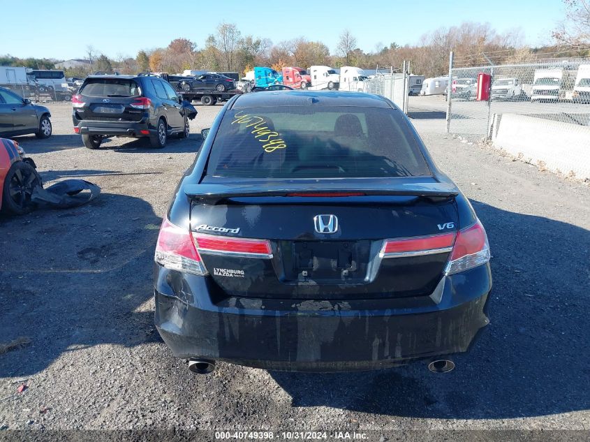 2012 Honda Accord 3.5 Ex-L VIN: 1HGCP3F8XCA018819 Lot: 40749398