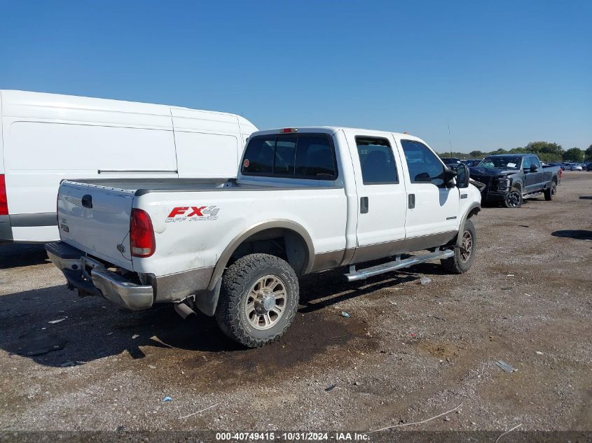 2002 Ford F-350 Lariat/Xl/Xlt VIN: 1FTSW31F12EA30383 Lot: 40749415