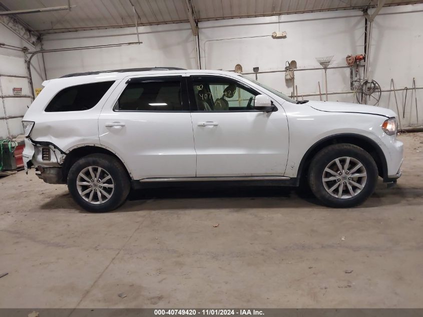 2019 Dodge Durango Sxt Awd VIN: 1C4RDJAG8KC733959 Lot: 40749420