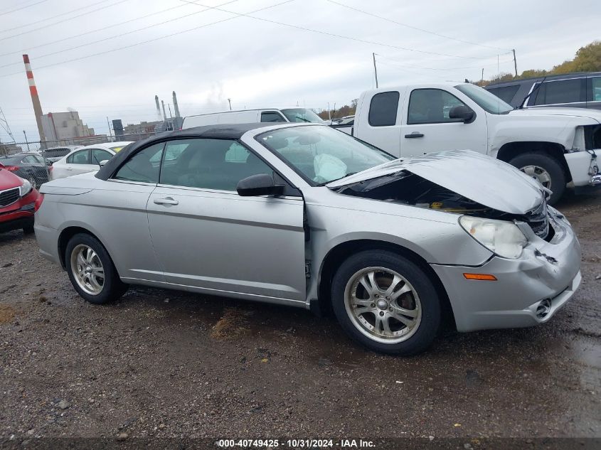 2008 Chrysler Sebring Lx VIN: 1C3LC45K08N627273 Lot: 40749425