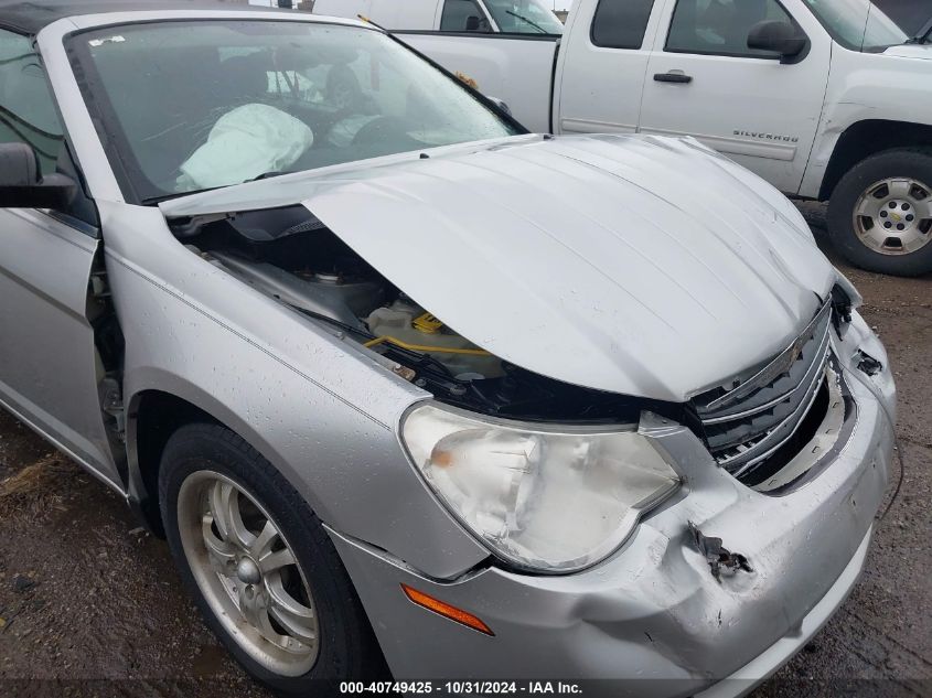 2008 Chrysler Sebring Lx VIN: 1C3LC45K08N627273 Lot: 40749425