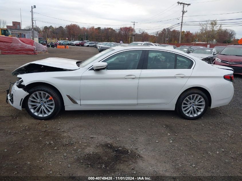 2021 BMW 540I xDrive VIN: WBA73BJ0XMWX12614 Lot: 40749428