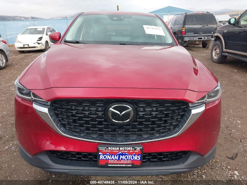 2022 Mazda Cx-5 2.5 S Select VIN: JM3KFBBM2N1591959 Lot: 40749435