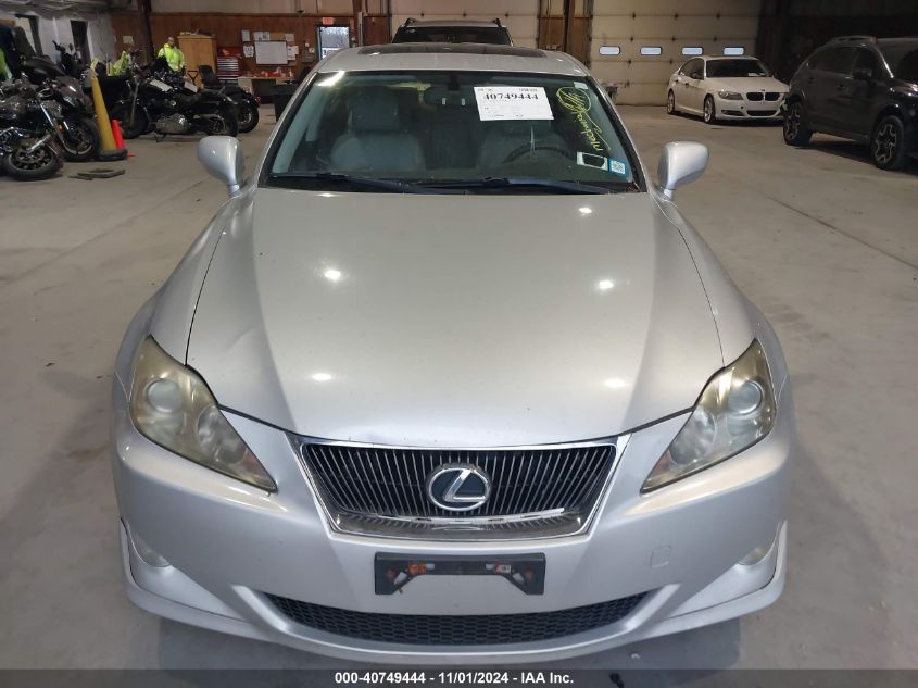 2008 Lexus Is 250 VIN: JTHCK262982026851 Lot: 40749444