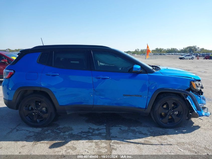 2021 Jeep Compass Altitude Fwd VIN: 3C4NJCBB9MT508270 Lot: 40749450