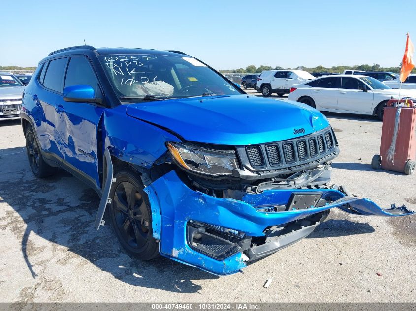 VIN 3C4NJCBB9MT508270 2021 Jeep Compass, Altitude Fwd no.1