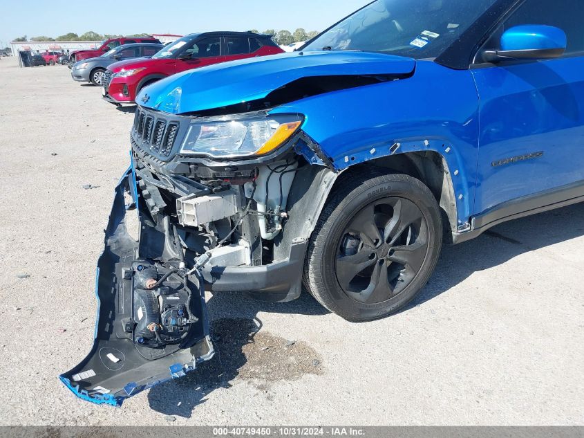 2021 Jeep Compass Altitude Fwd VIN: 3C4NJCBB9MT508270 Lot: 40749450