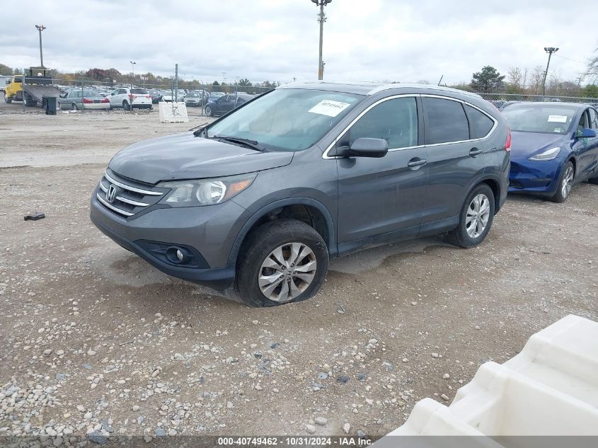 2014 Honda Cr-V Ex-L VIN: 2HKRM4H73EH60317 Lot: 40749462