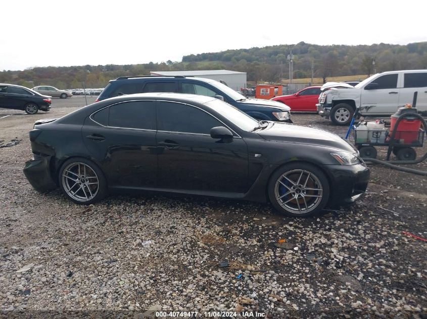 2008 Lexus Is F VIN: JTHBP262985001184 Lot: 40749477