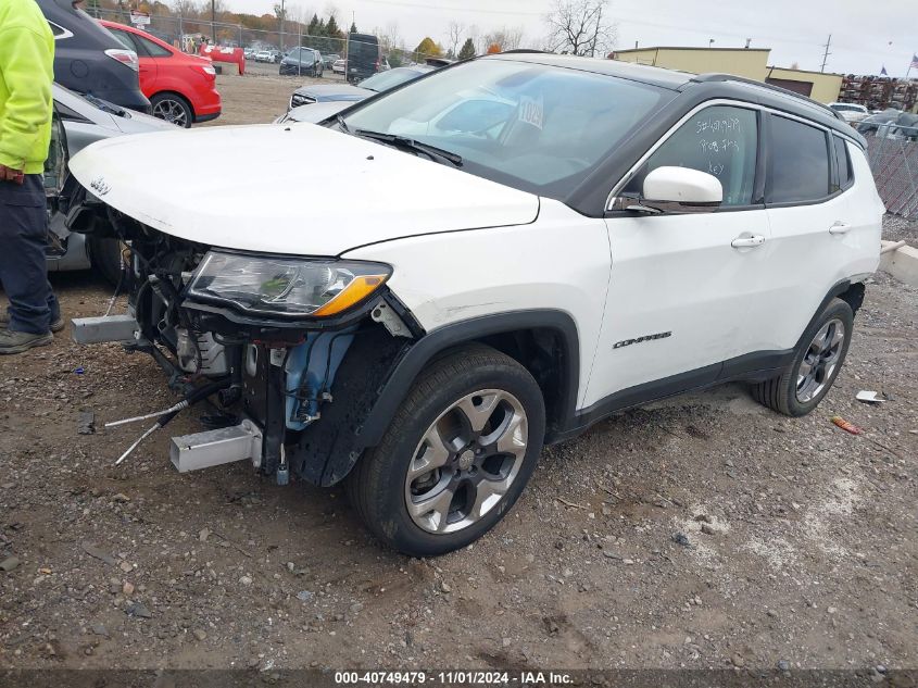 VIN 3C4NJDCB8LT161095 2020 Jeep Compass, Limited 4X4 no.2