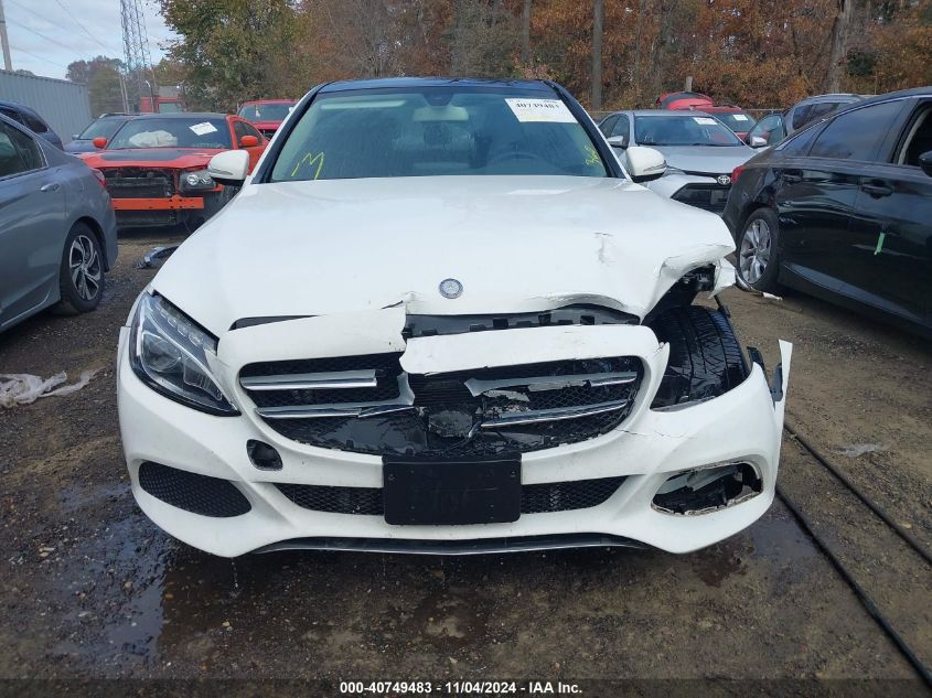 2015 Mercedes-Benz C 300 4Matic/Luxury 4Matic/Sport 4Matic VIN: 55SWF4KB1FU009426 Lot: 40749483