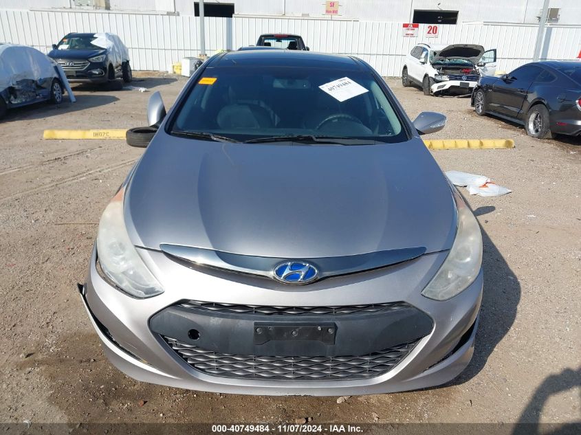 2012 Hyundai Sonata Hybrid VIN: KMHEC4A48CA061483 Lot: 40749484