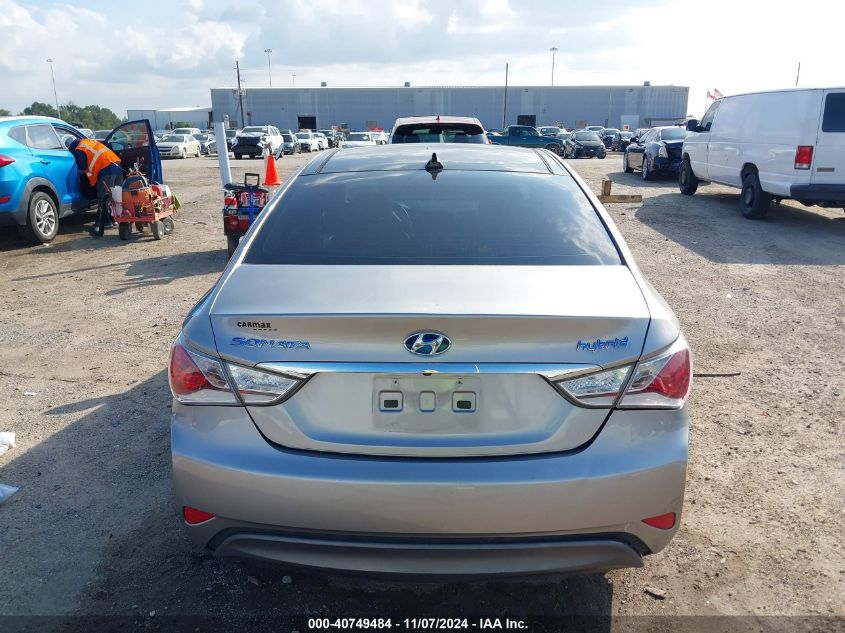 2012 Hyundai Sonata Hybrid VIN: KMHEC4A48CA061483 Lot: 40749484