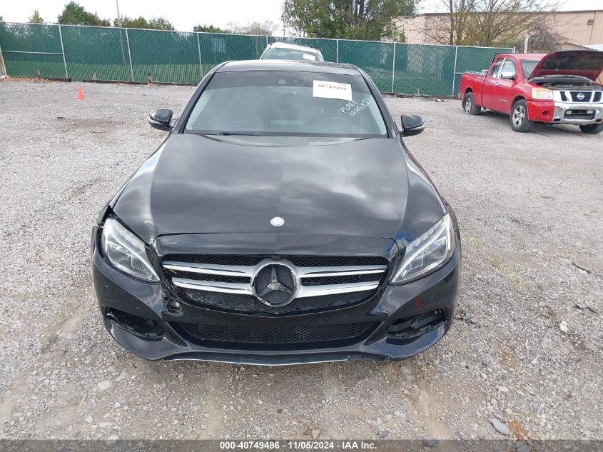 2016 Mercedes-Benz C 300 4Matic/Luxury 4Matic/Sport 4Matic VIN: 55SWF4KBXGU137732 Lot: 40749486