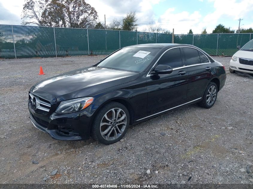 VIN 55SWF4KBXGU137732 2016 Mercedes-Benz C 300, 4Ma... no.2