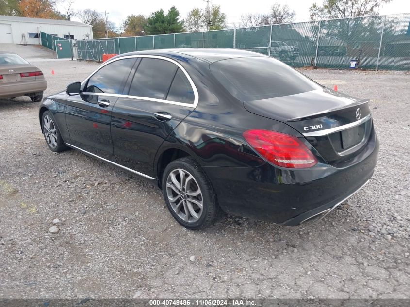 VIN 55SWF4KBXGU137732 2016 Mercedes-Benz C 300, 4Ma... no.3