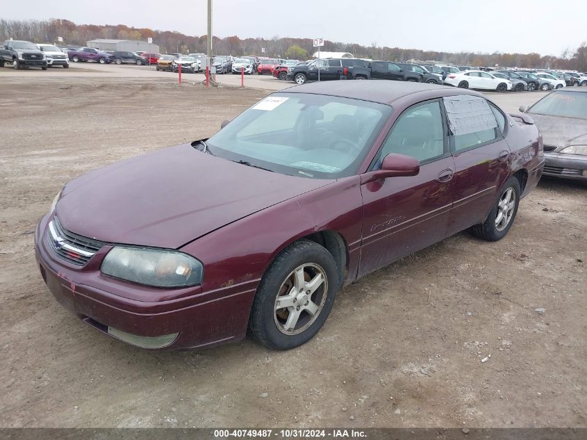 2004 Chevrolet Impala Ls VIN: 2G1WH52K149365368 Lot: 40749487