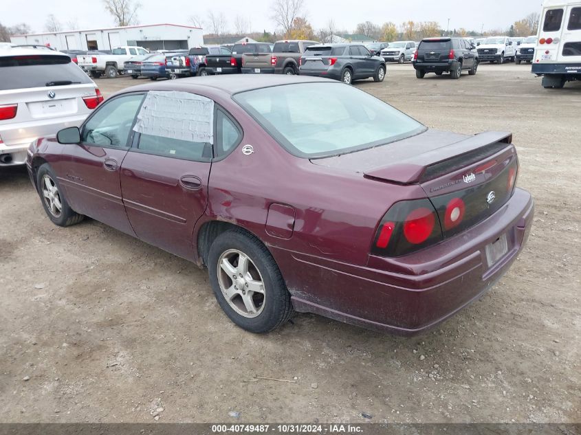 2004 Chevrolet Impala Ls VIN: 2G1WH52K149365368 Lot: 40749487