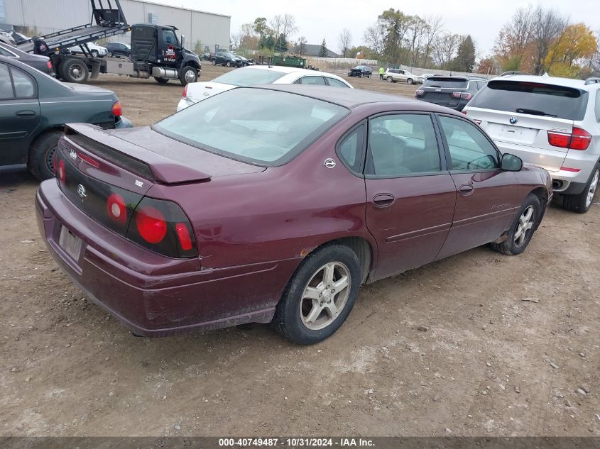 2004 Chevrolet Impala Ls VIN: 2G1WH52K149365368 Lot: 40749487