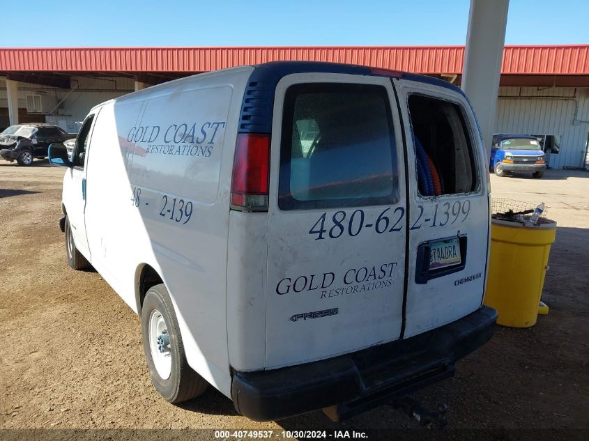 2002 Chevrolet Express VIN: 1GCHG35R621241081 Lot: 40749537