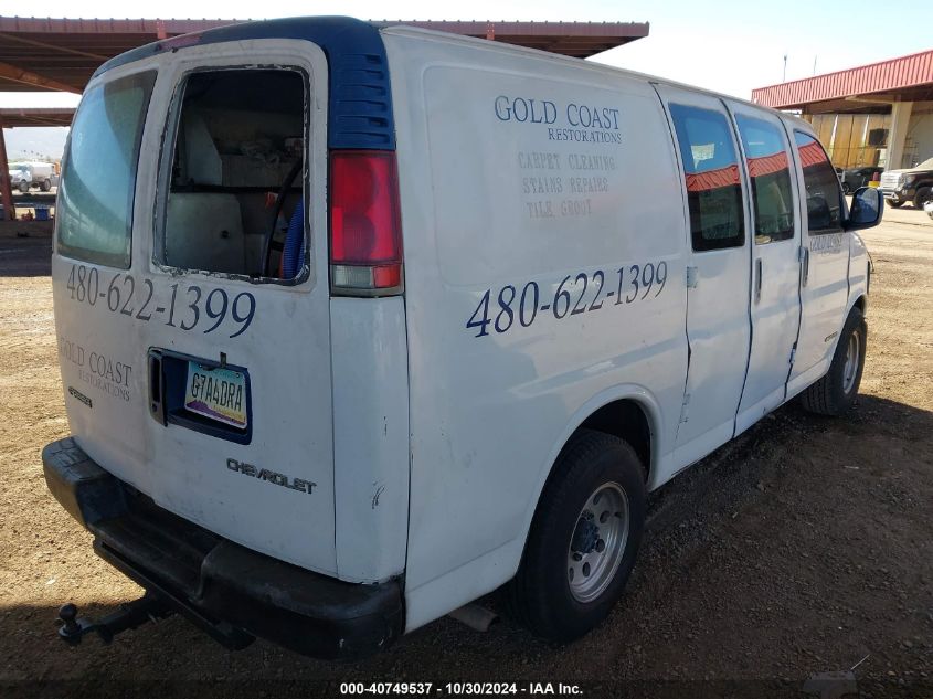 2002 Chevrolet Express VIN: 1GCHG35R621241081 Lot: 40749537