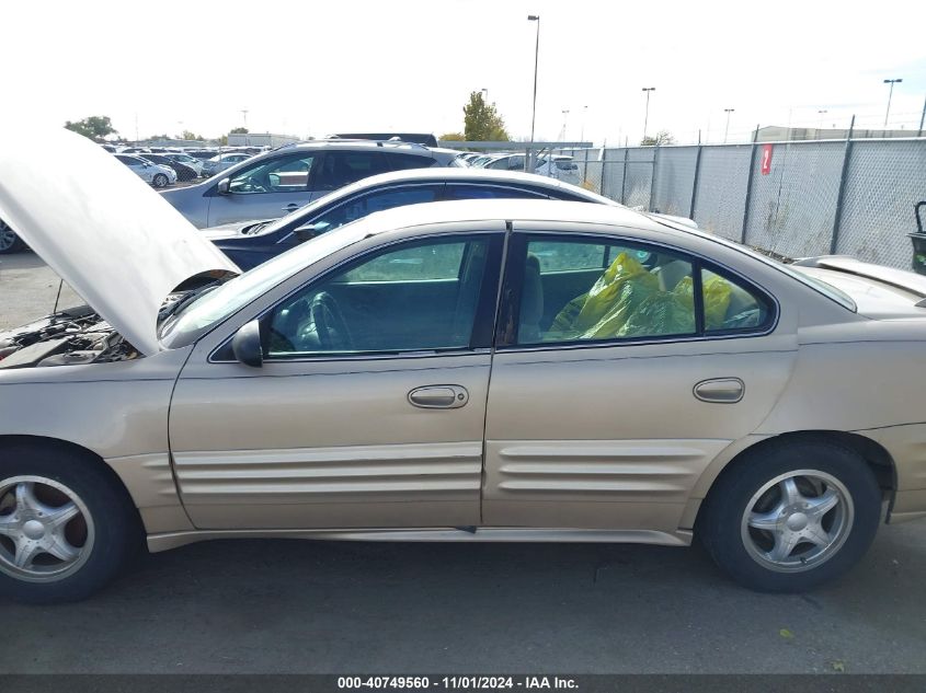 2002 Pontiac Grand Am Se1 VIN: 1G2NF52F32C279971 Lot: 40749560