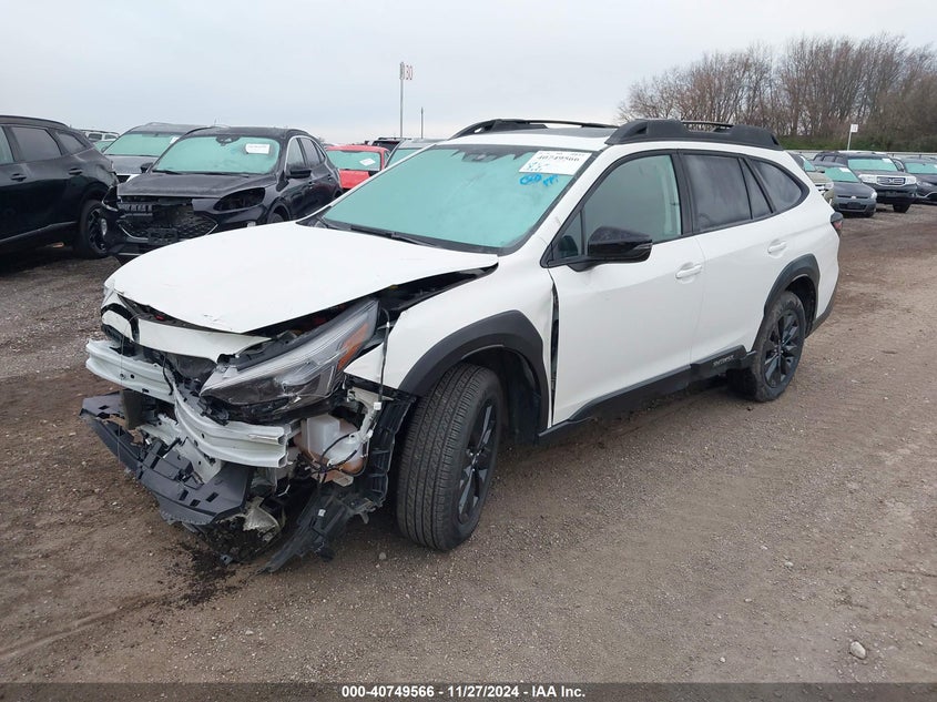 Vin: 4s4btgld6r3166859, lot: 41238996, subaru outback onyx edition xt 20242