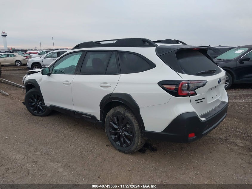 Vin: 4s4btgld6r3166859, lot: 41238996, subaru outback onyx edition xt 20243