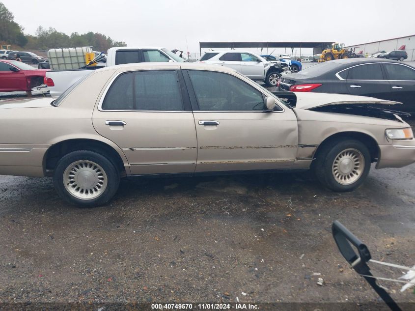 1998 Mercury Grand Marquis VIN: 2MEFM75WXWX698923 Lot: 40749570