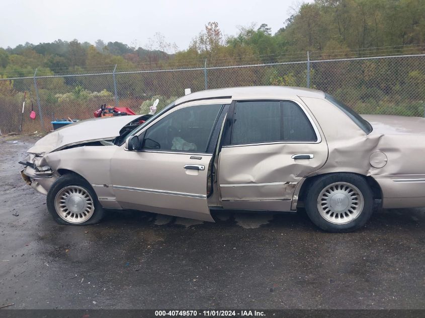 1998 Mercury Grand Marquis VIN: 2MEFM75WXWX698923 Lot: 40749570